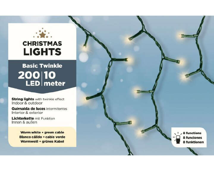 LED-Lichterkette mit Twinkle-Effekt